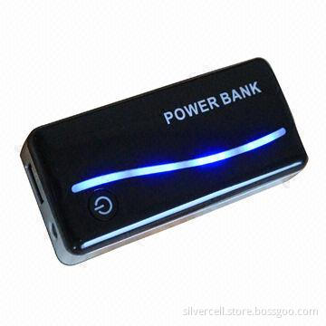 5,600mAh Capacity Power Bank for Tablet PCs and Smartphones, with 5V DC/1A Output